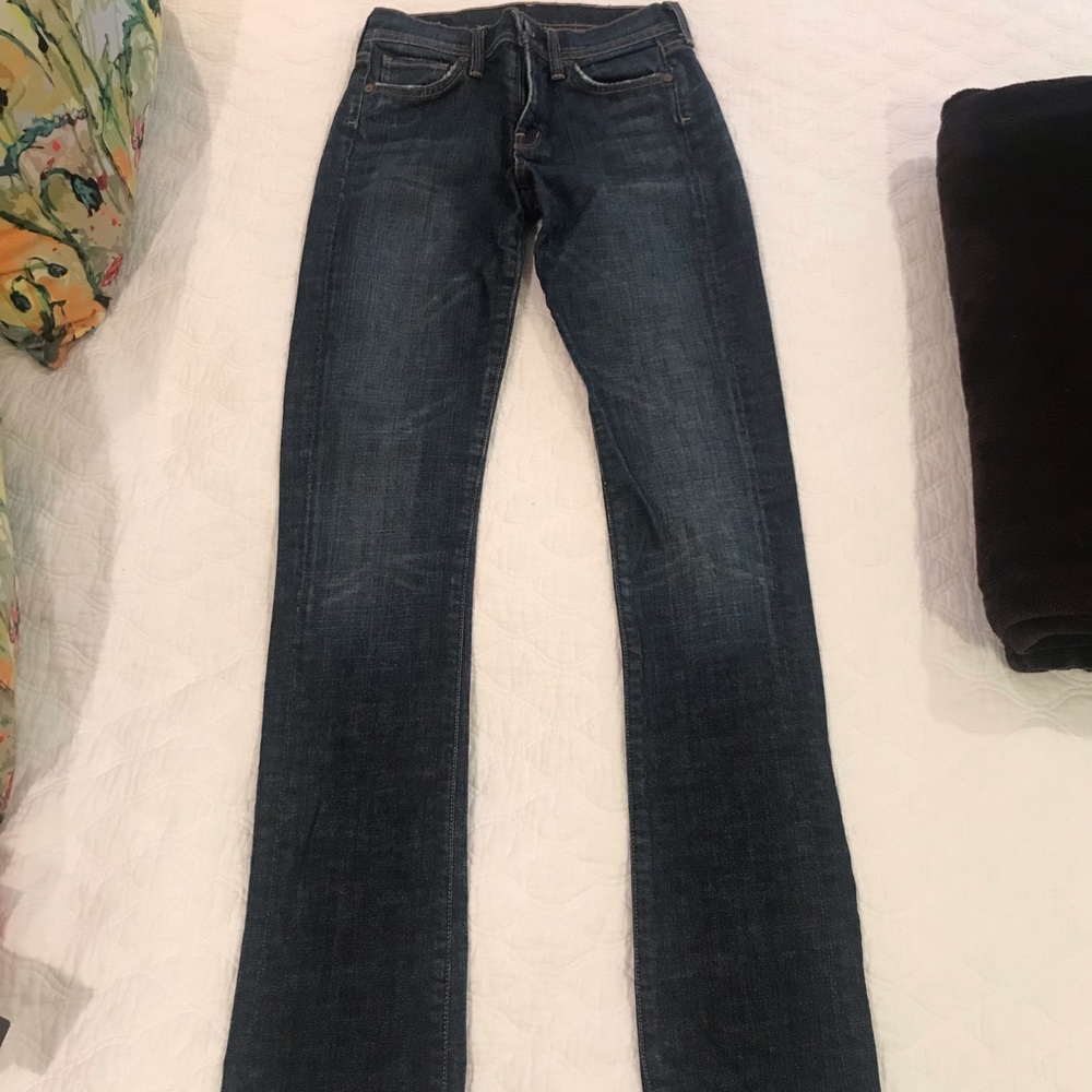 Citizens of Humanity high rise straight leg jeans